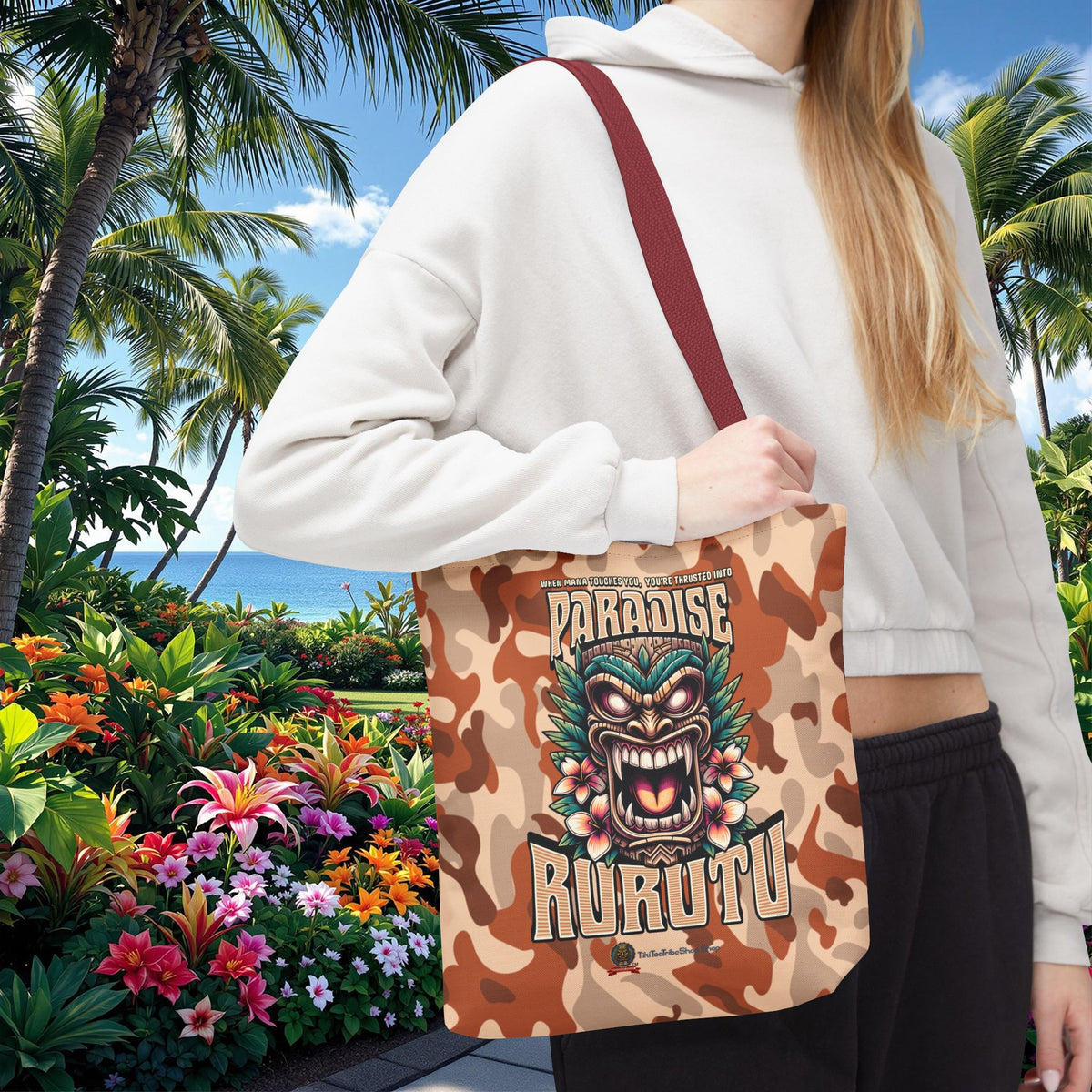 Tote Bag - 'Paradise Rurutu'