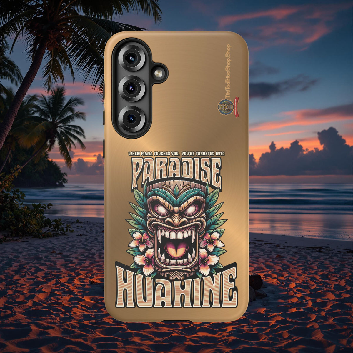 Huahine – Coque Antichoc Premium Tiki Fenua