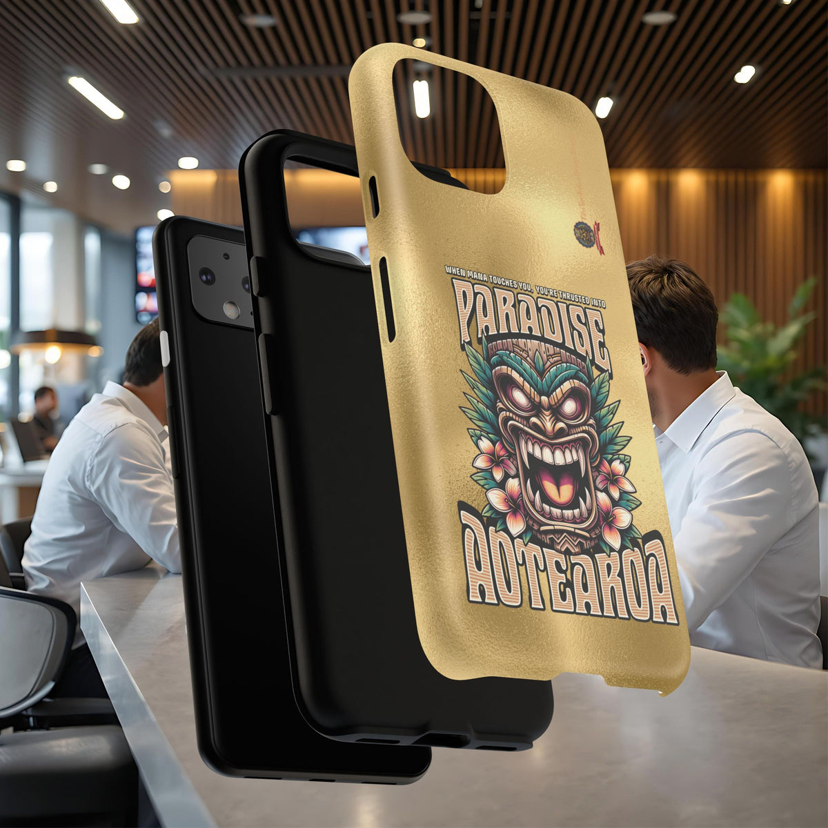 Aotearoa – Tiki Maori &amp; Ancestral Mana Shockproof Case