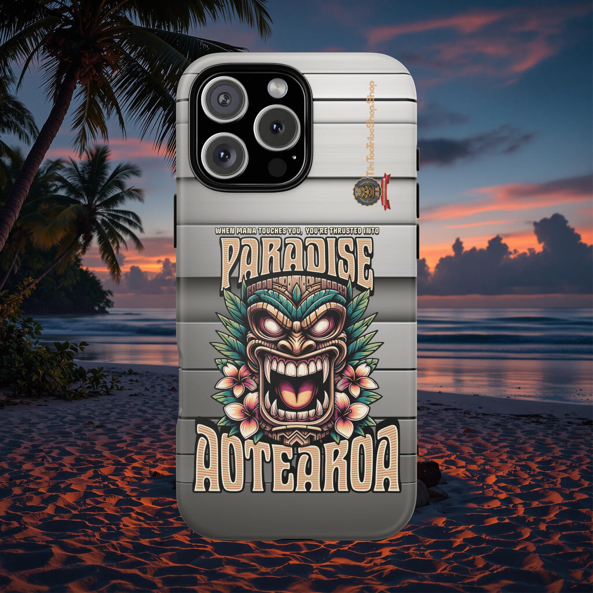 Aotearoa – Tiki Maori &amp; Ancestral Mana Shockproof Case