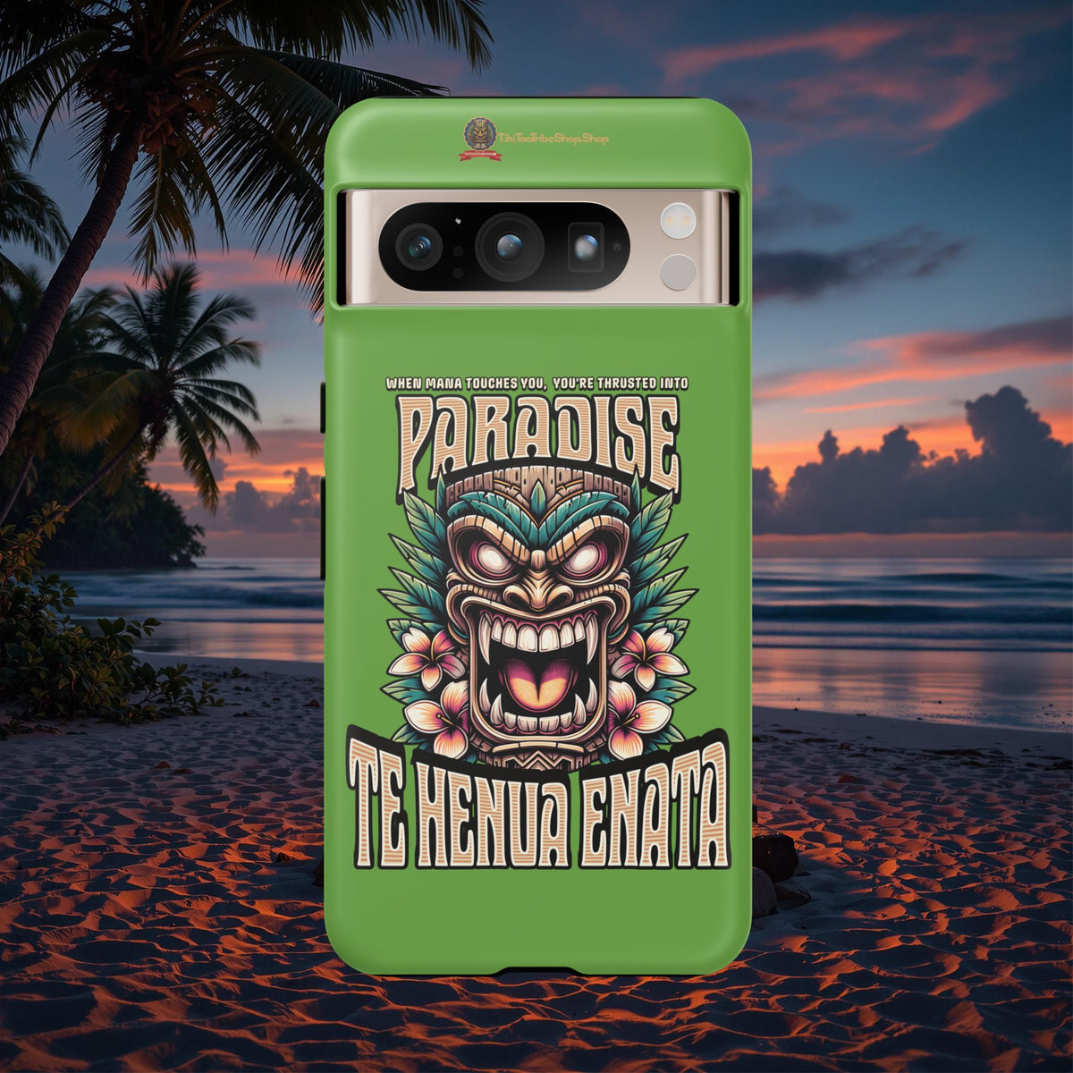 Te Henua Enata – Coque Antichoc Tiki Ancestral & Puissant