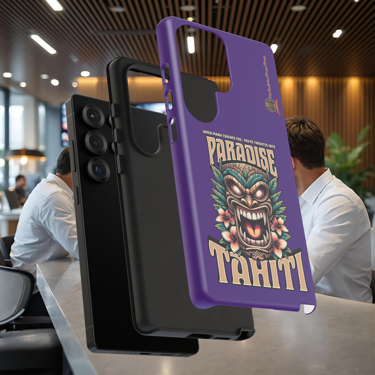 Tahiti – Coque Antichoc Premium Tiki Royal
