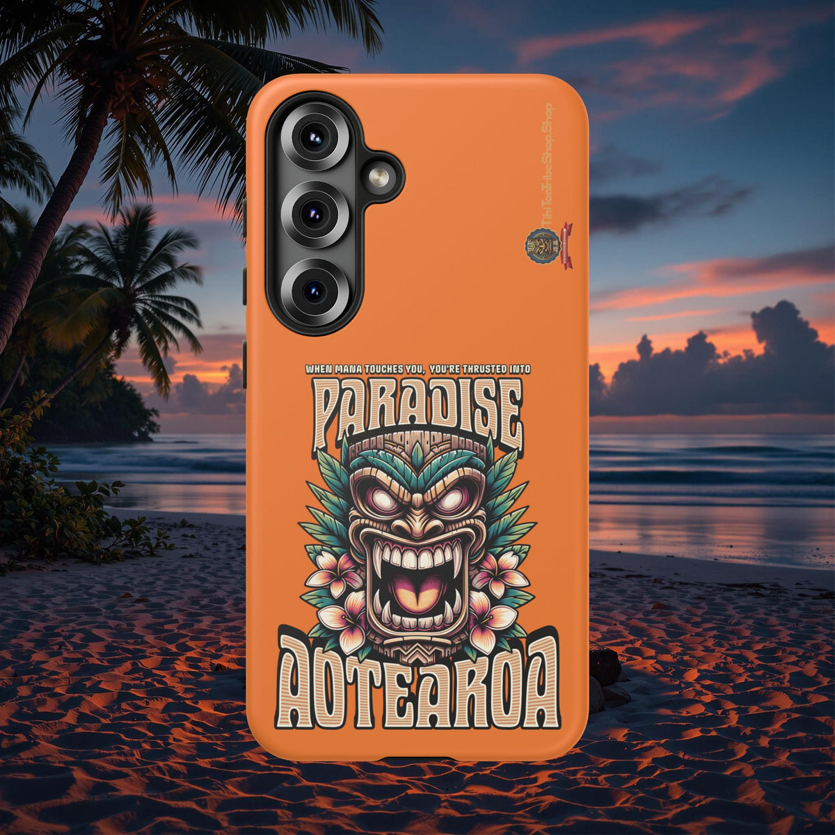 Aotearoa – Coque Antichoc Tiki Maori & Mana Ancestral