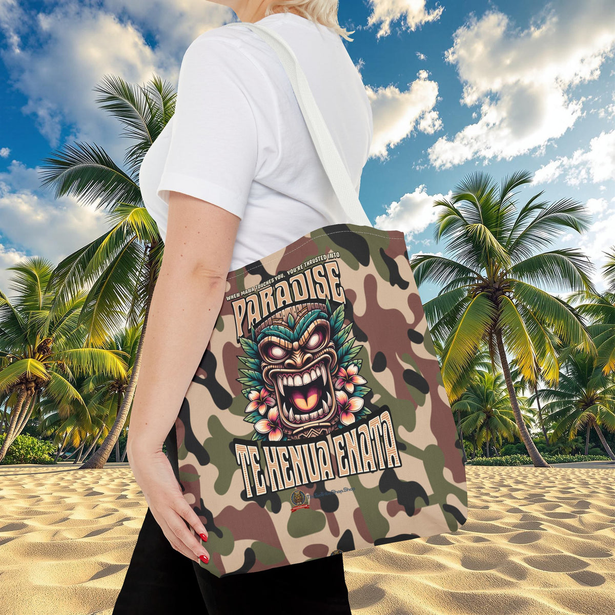 Tote Bag - 'Paradise Te Henua Enata'