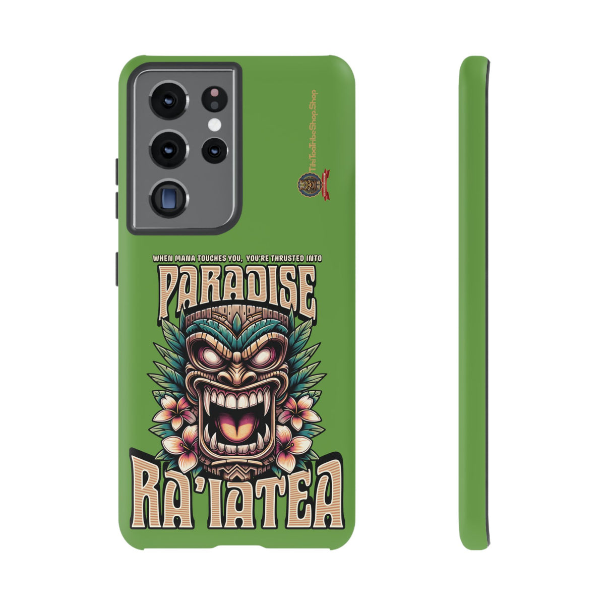 Ra’iatea – Coque Tiki Tribal de Protection Premium