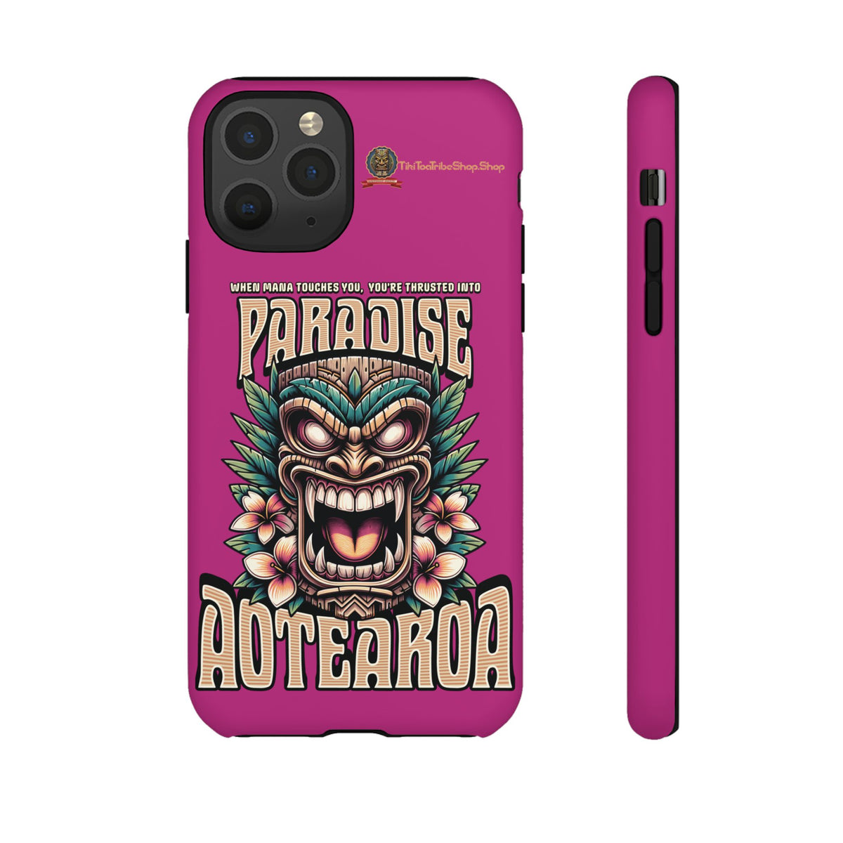 Aotearoa – Coque Antichoc Tiki Maori & Mana Ancestral