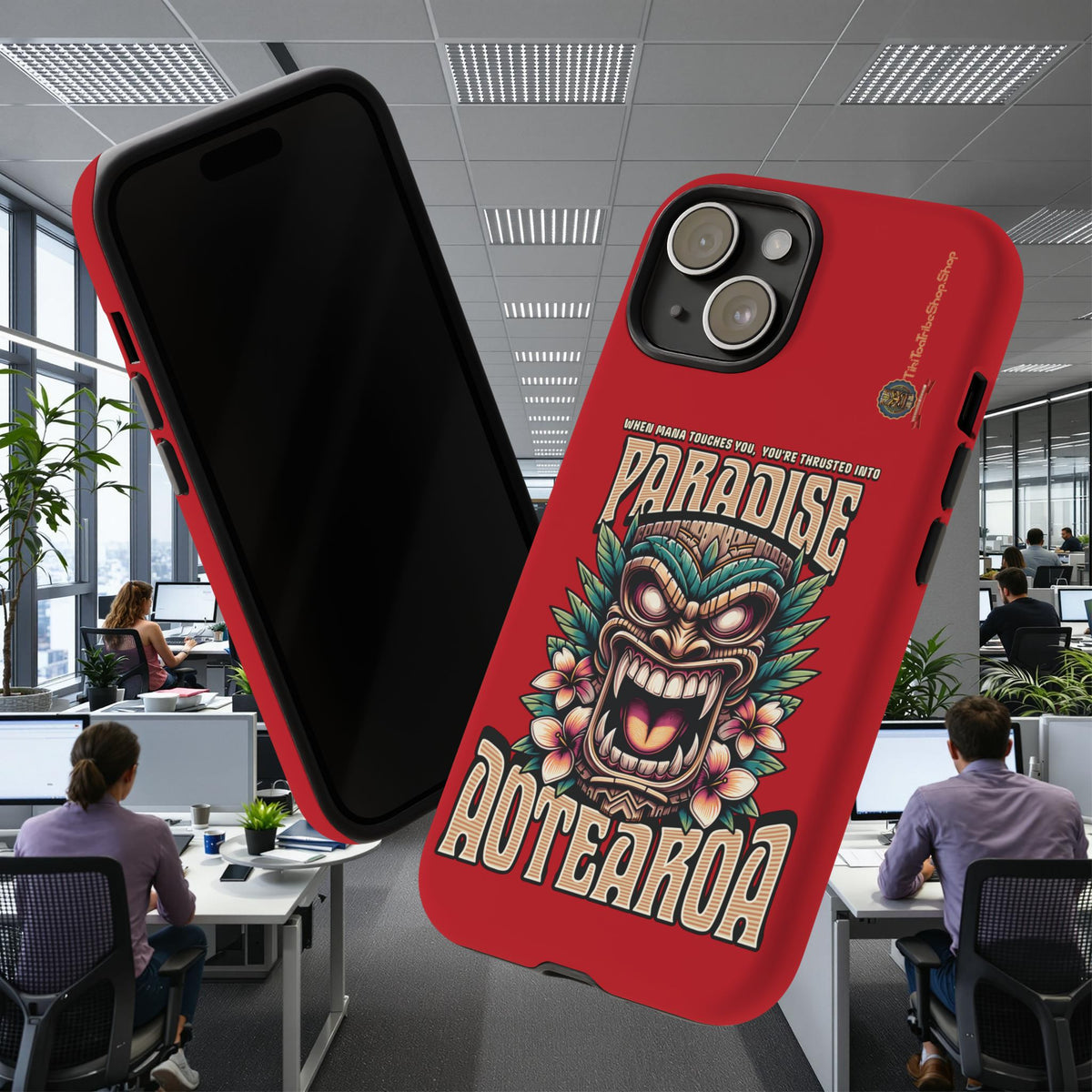 Aotearoa Raw Energy Premium Shockproof Case 🔥