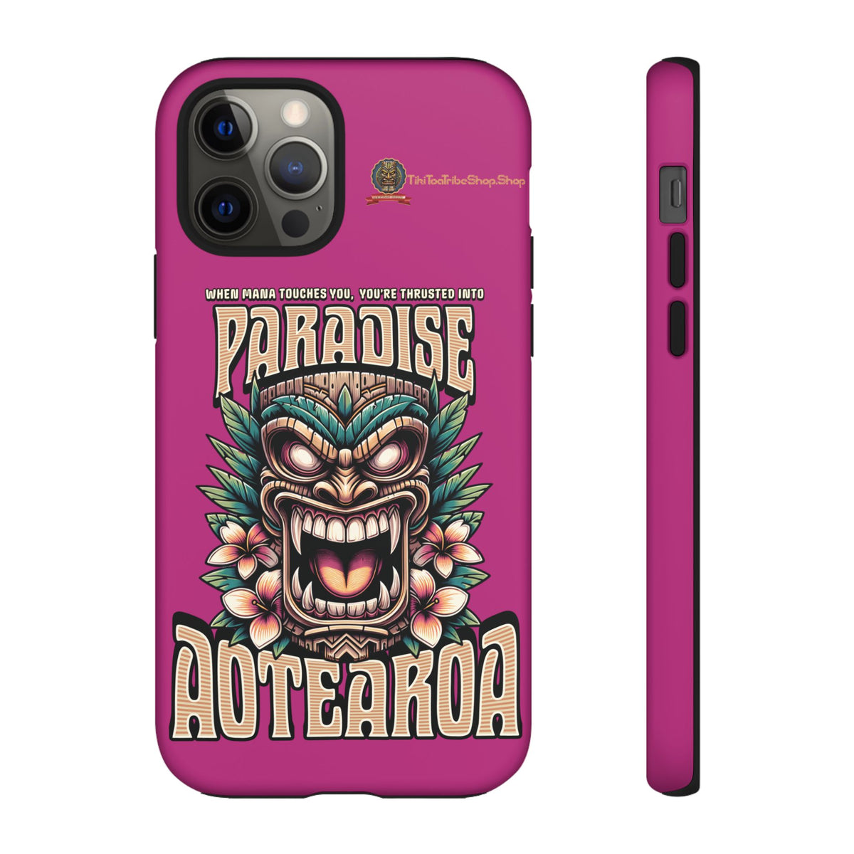 Aotearoa – Coque Antichoc Tiki Maori & Mana Ancestral