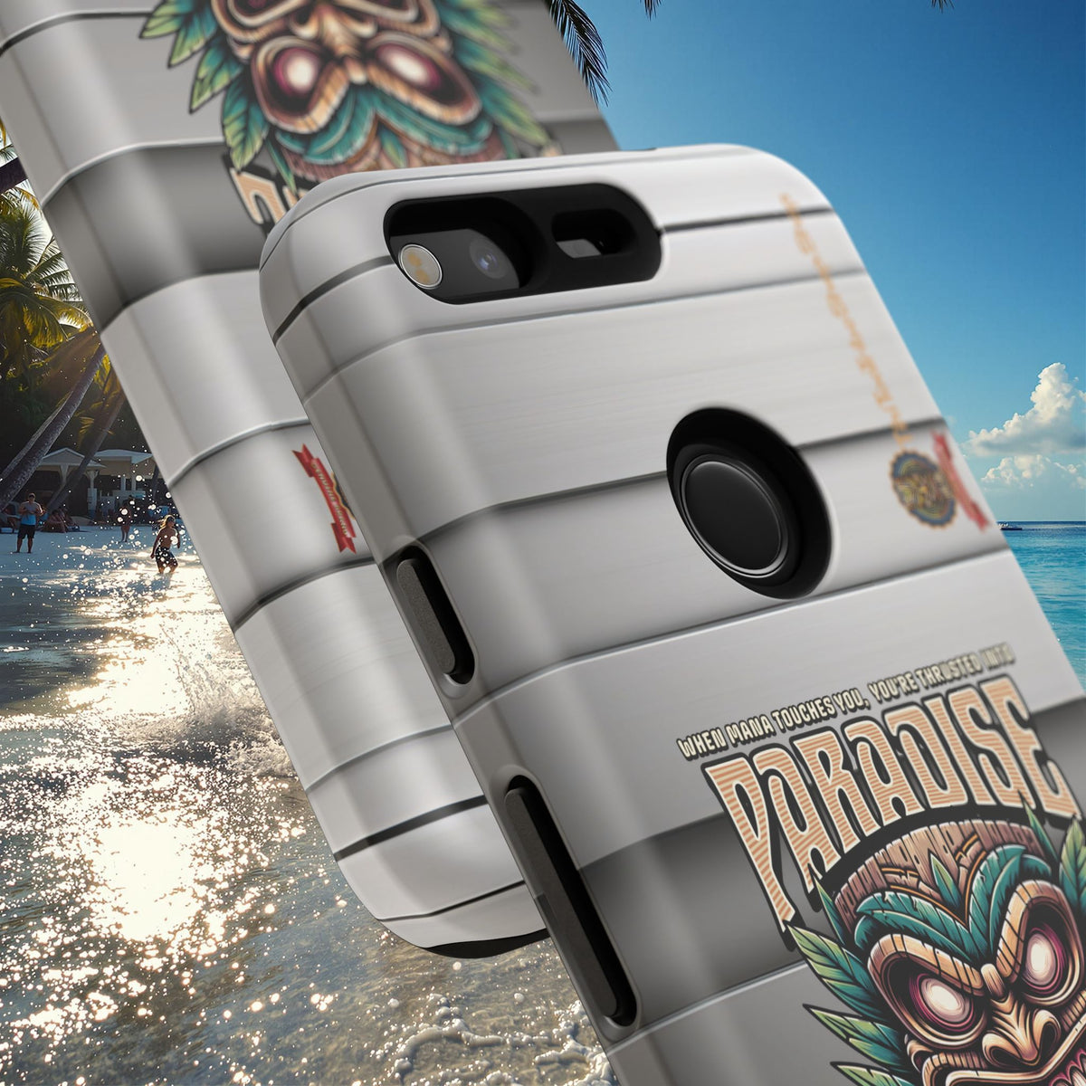 Bora Bora – Coque Antichoc Premium Tiki Élégance