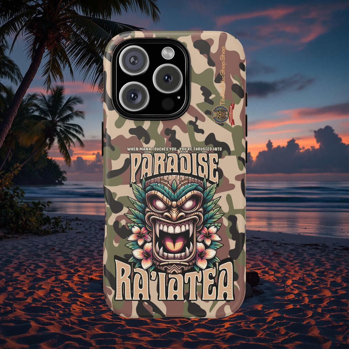 Ra'iatea – Premium Protective Tiki Tribal Case