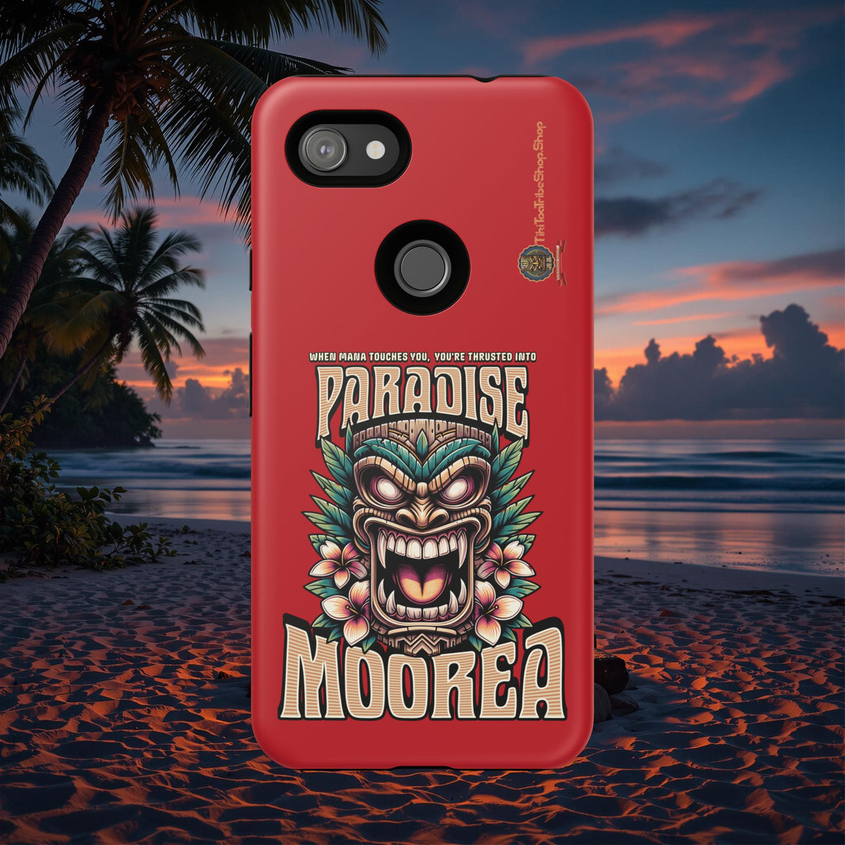 Moorea – Coque Antichoc Premium Tiki Fenua