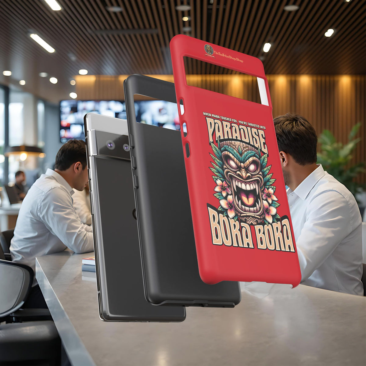 Bora Bora – Coque Antichoc Premium Tiki Élégance