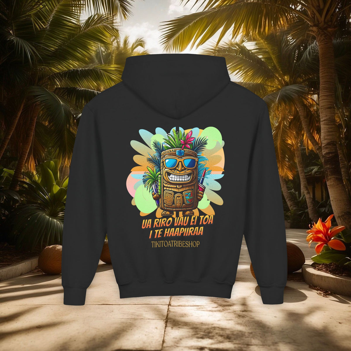 THE TIKI SPIRIT - Thick hooded sweatshirt for youth