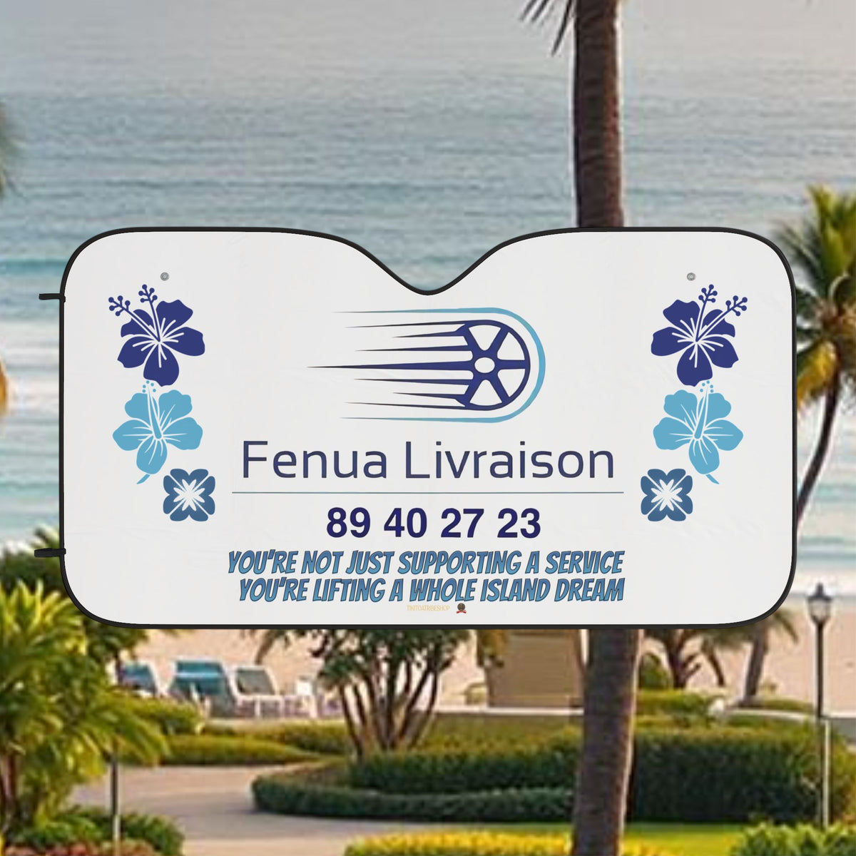 Fenua Sun Shade Delivery "You're not just supporting a service — you're lifting a whole island dream"