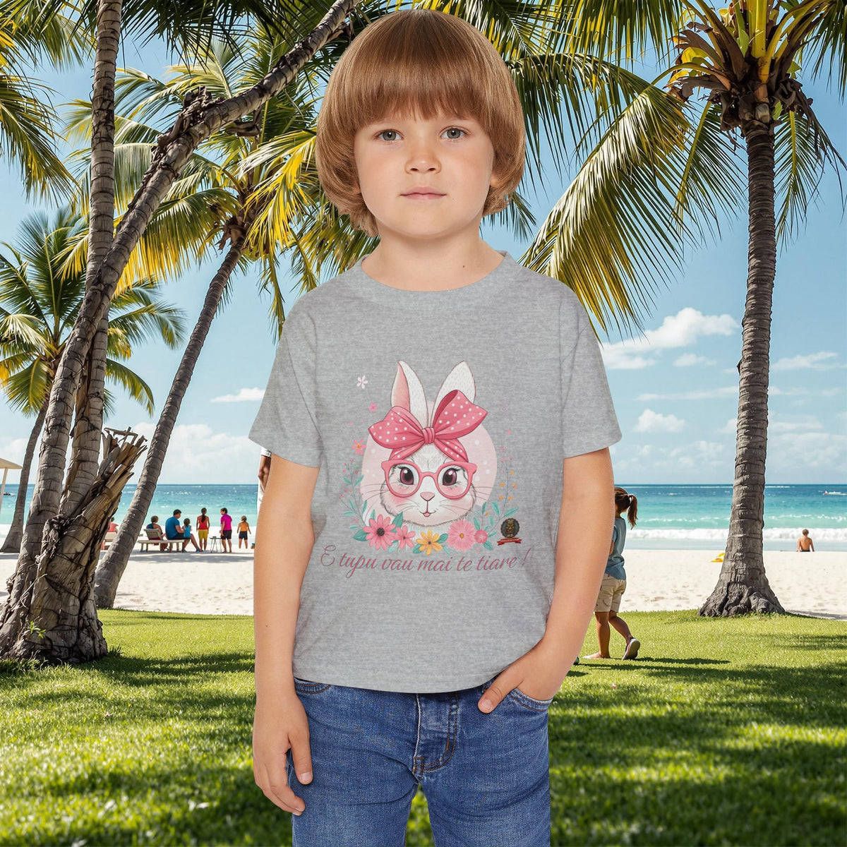 🇵🇫 Little Rabbit who grows like a flower!