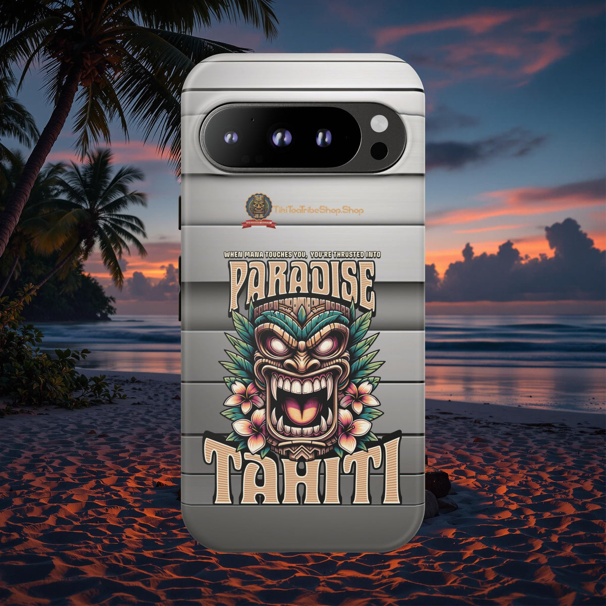 Tahiti – Coque Antichoc Premium Tiki Royal