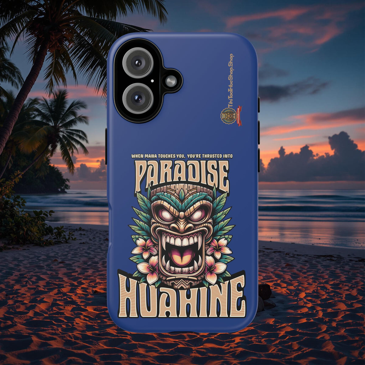 Huahine – Coque Antichoc Premium Tiki Fenua