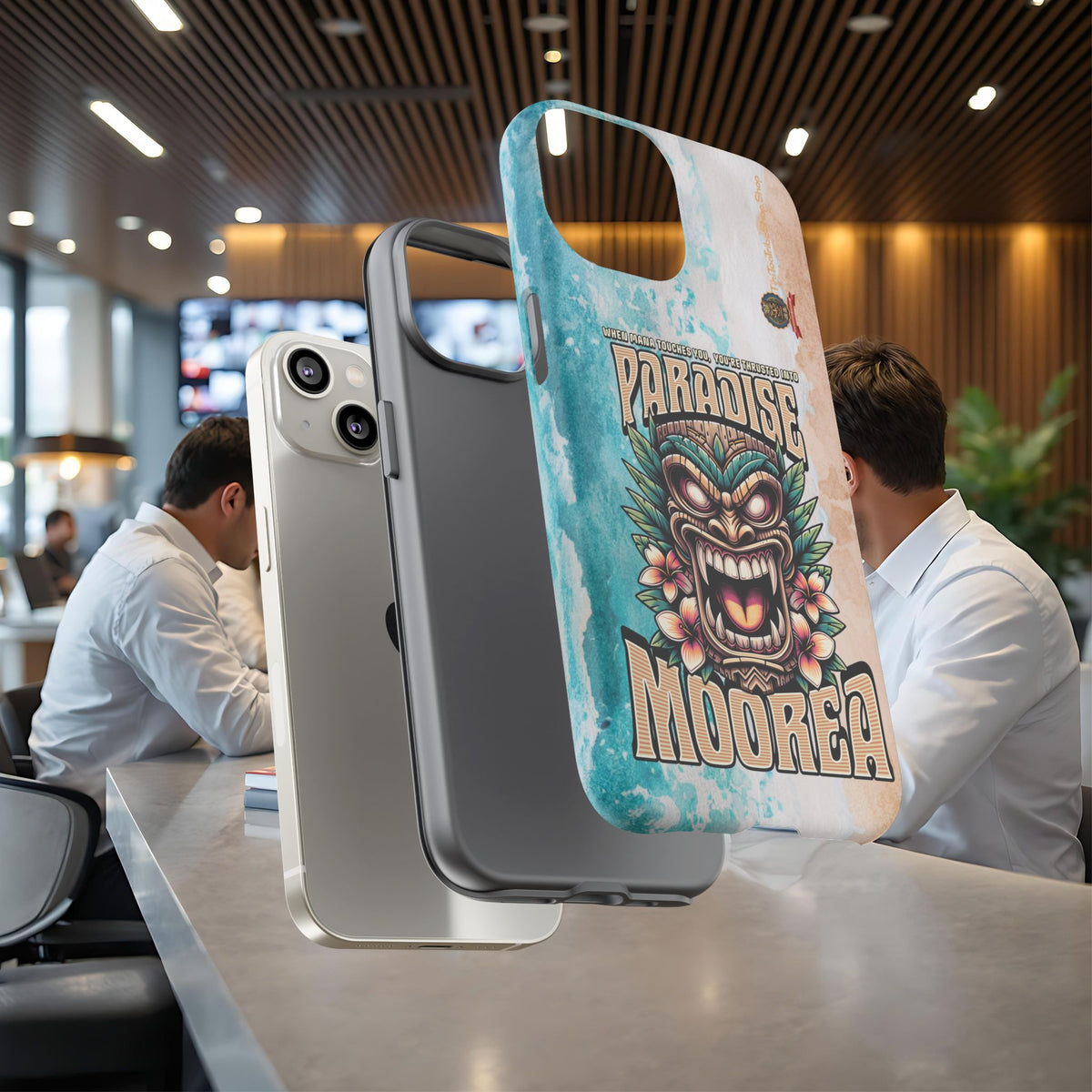 Moorea – Coque Antichoc Premium Tiki Fenua
