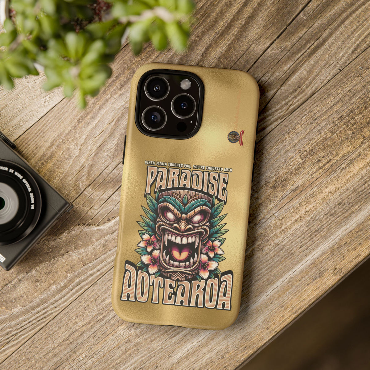 Aotearoa – Tiki Maori &amp; Ancestral Mana Shockproof Case