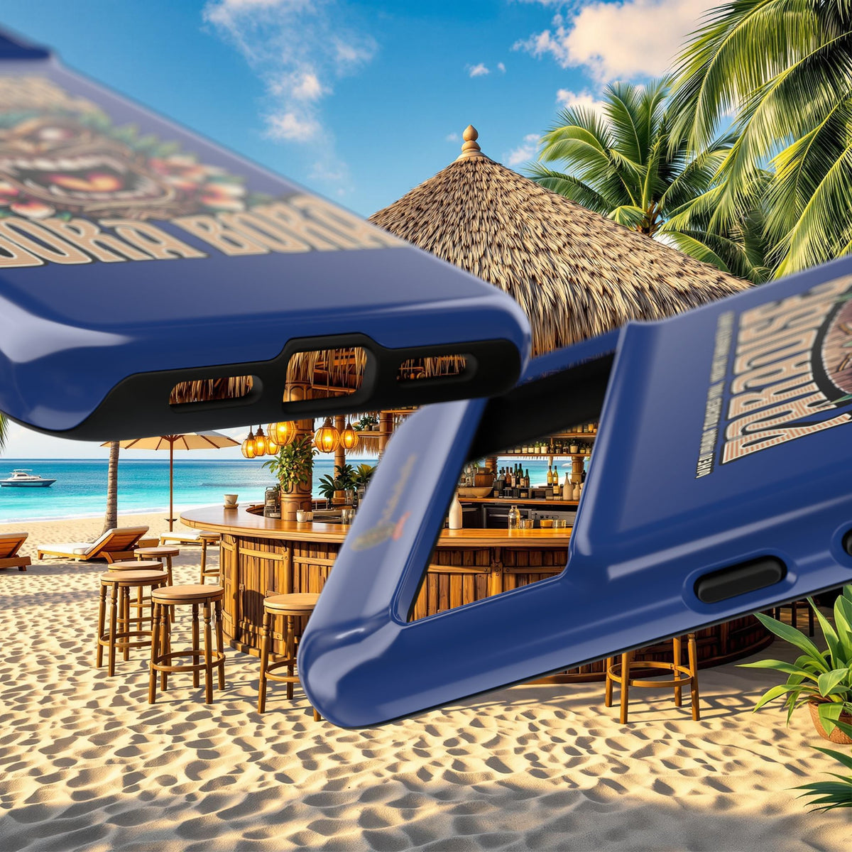 Bora Bora – Coque Antichoc Premium Tiki Élégance