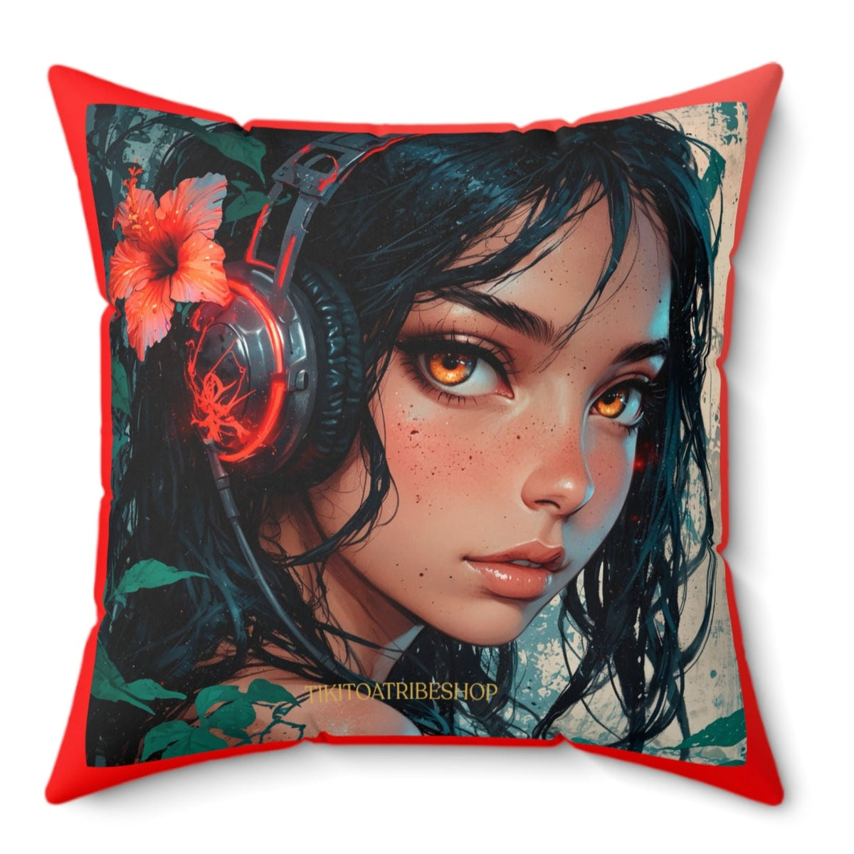 Cyberpunk Siren: Gaze of Fire, Flower and Sound