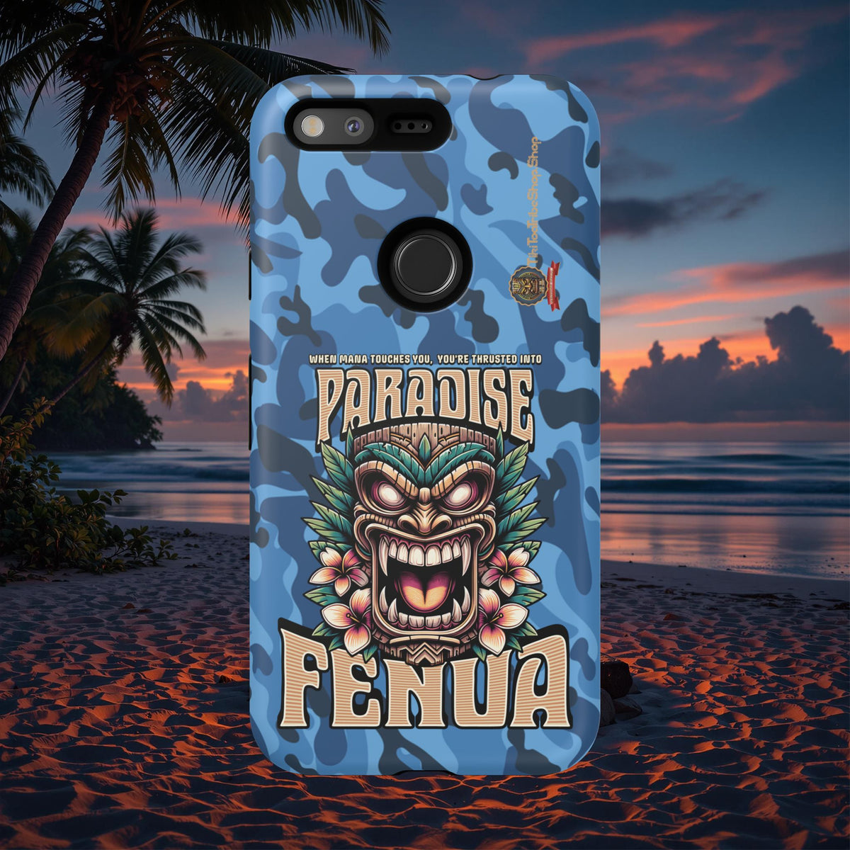 Fenua Guardian – Coque Antichoc Art Polynésien