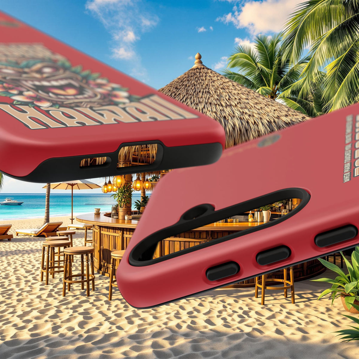 Hawaii – Coque Antichoc Premium Tiki Mana