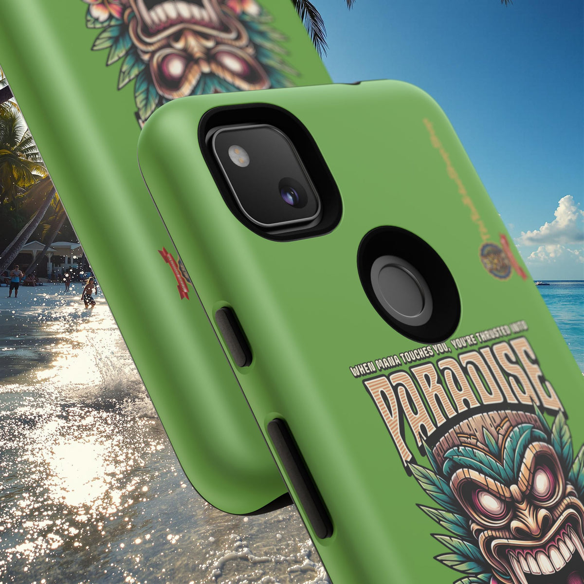 Tahiti – Coque Antichoc Premium Tiki Royal