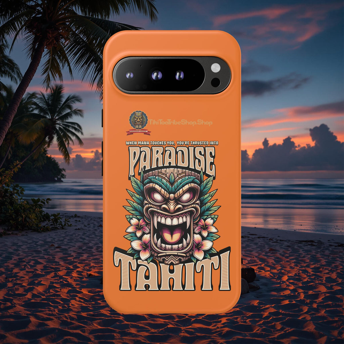 Tahiti – Coque Antichoc Premium Tiki Royal