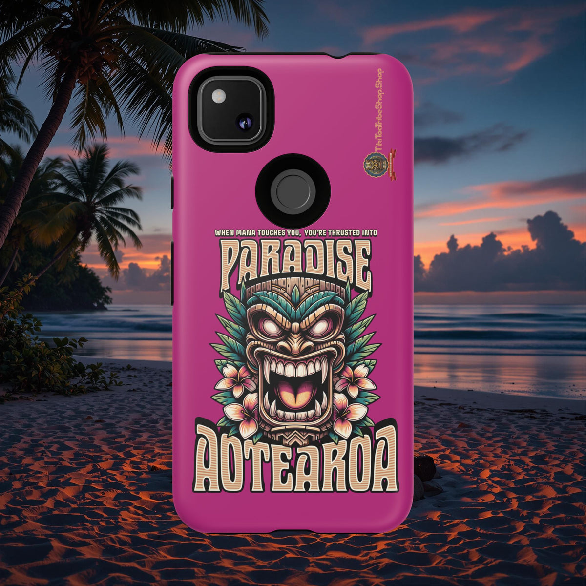Aotearoa – Coque Antichoc Tiki Maori & Mana Ancestral