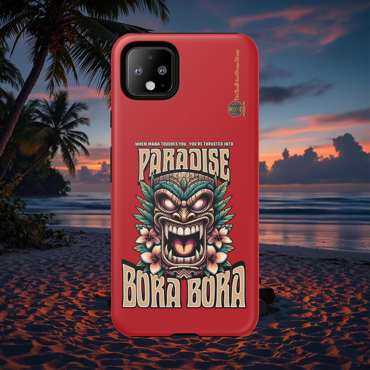 Bora Bora – Coque Antichoc Premium Tiki Élégance