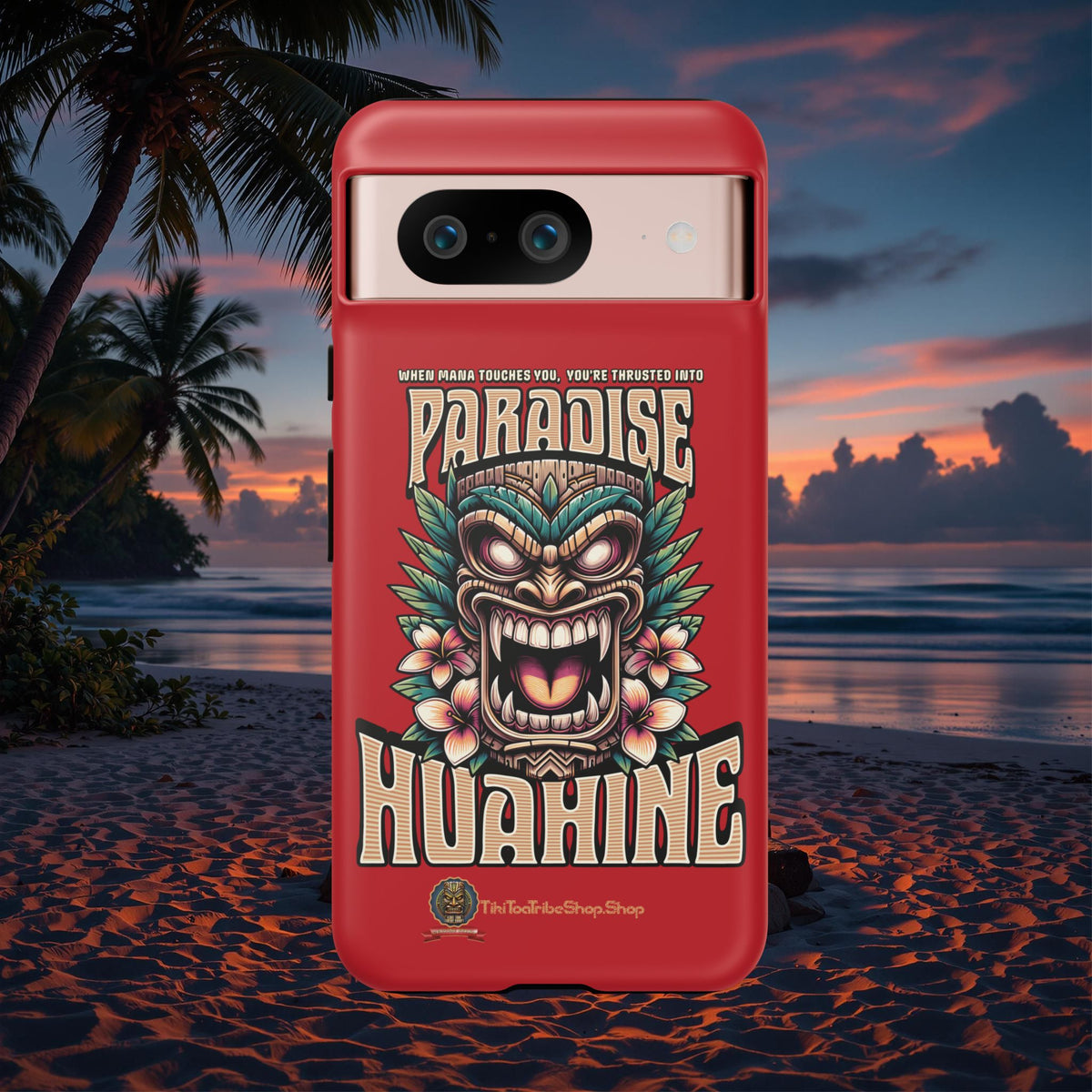 Huahine – Coque Antichoc Premium Tiki Fenua