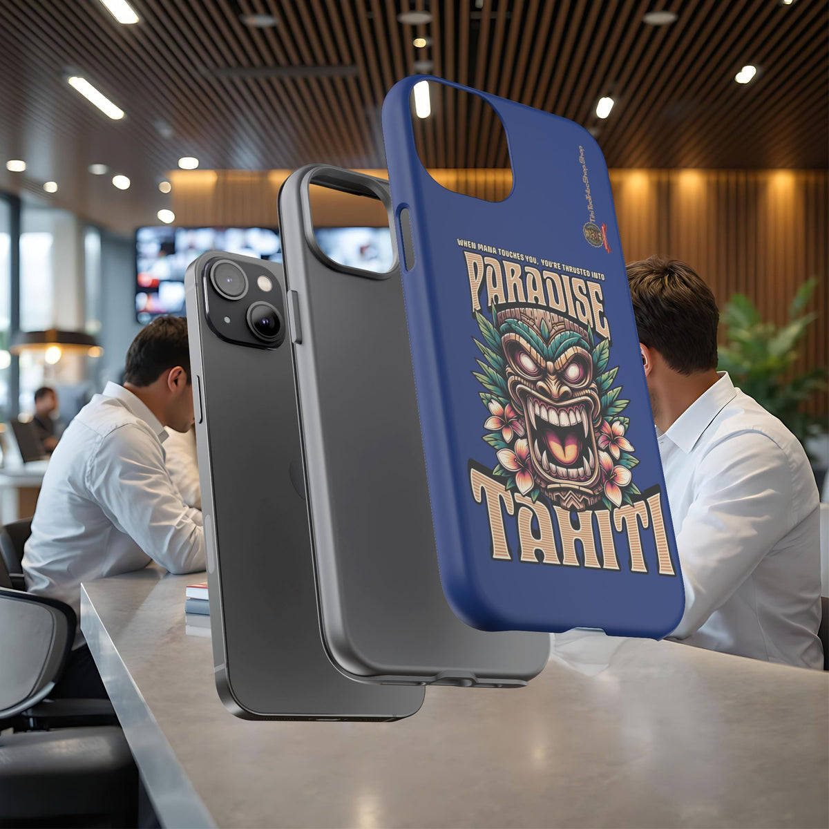 Tahiti – Coque Antichoc Premium Tiki Royal