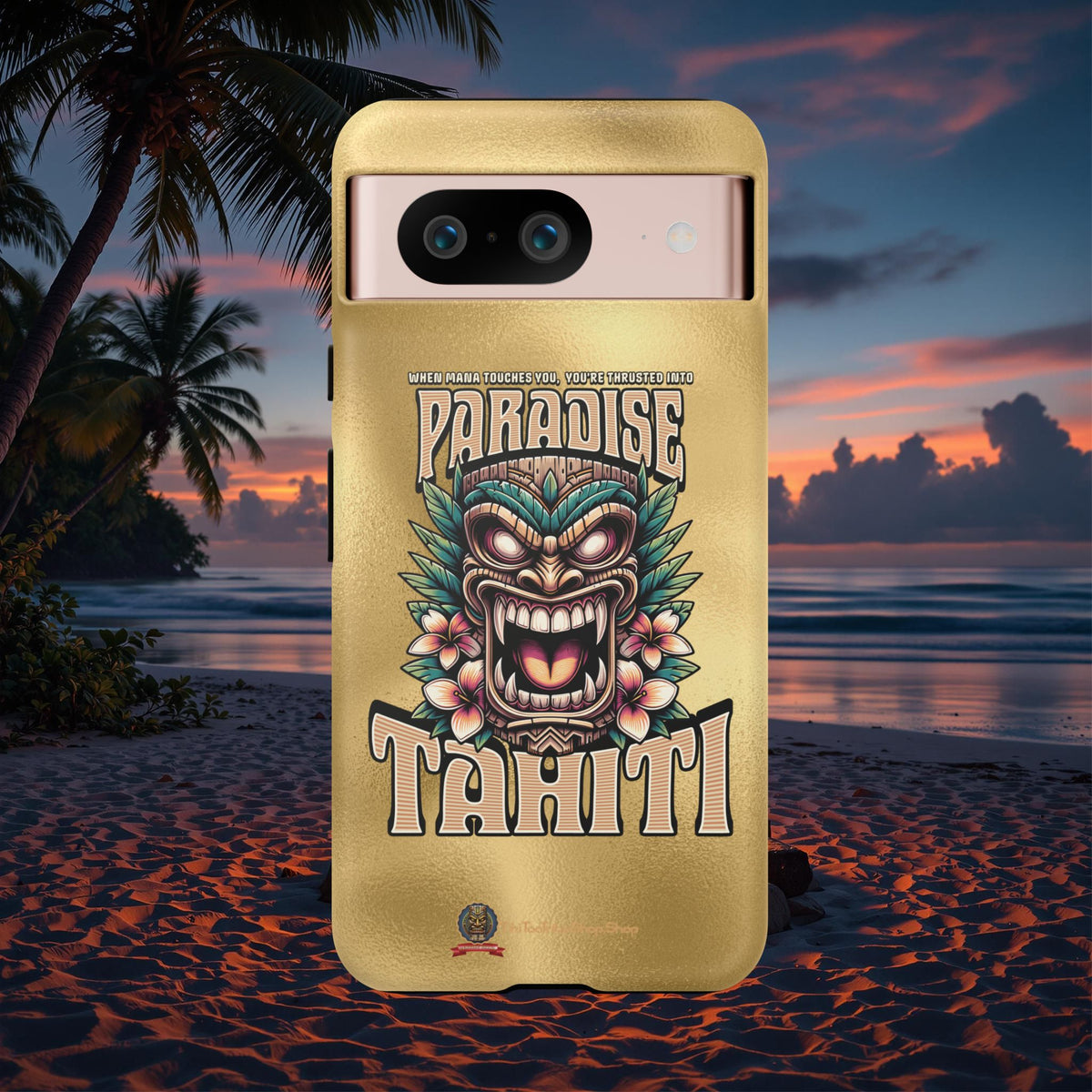 Tahiti – Coque Antichoc Premium Tiki Royal