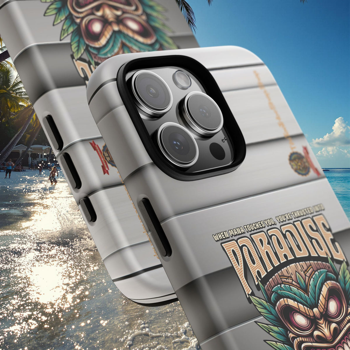 Ra’iatea – Coque Tiki Tribal de Protection Premium