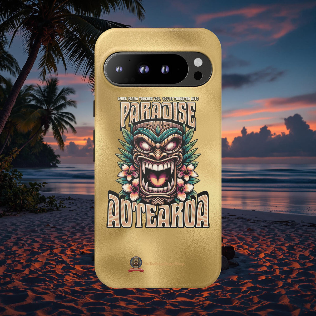 Aotearoa – Tiki Maori &amp; Ancestral Mana Shockproof Case