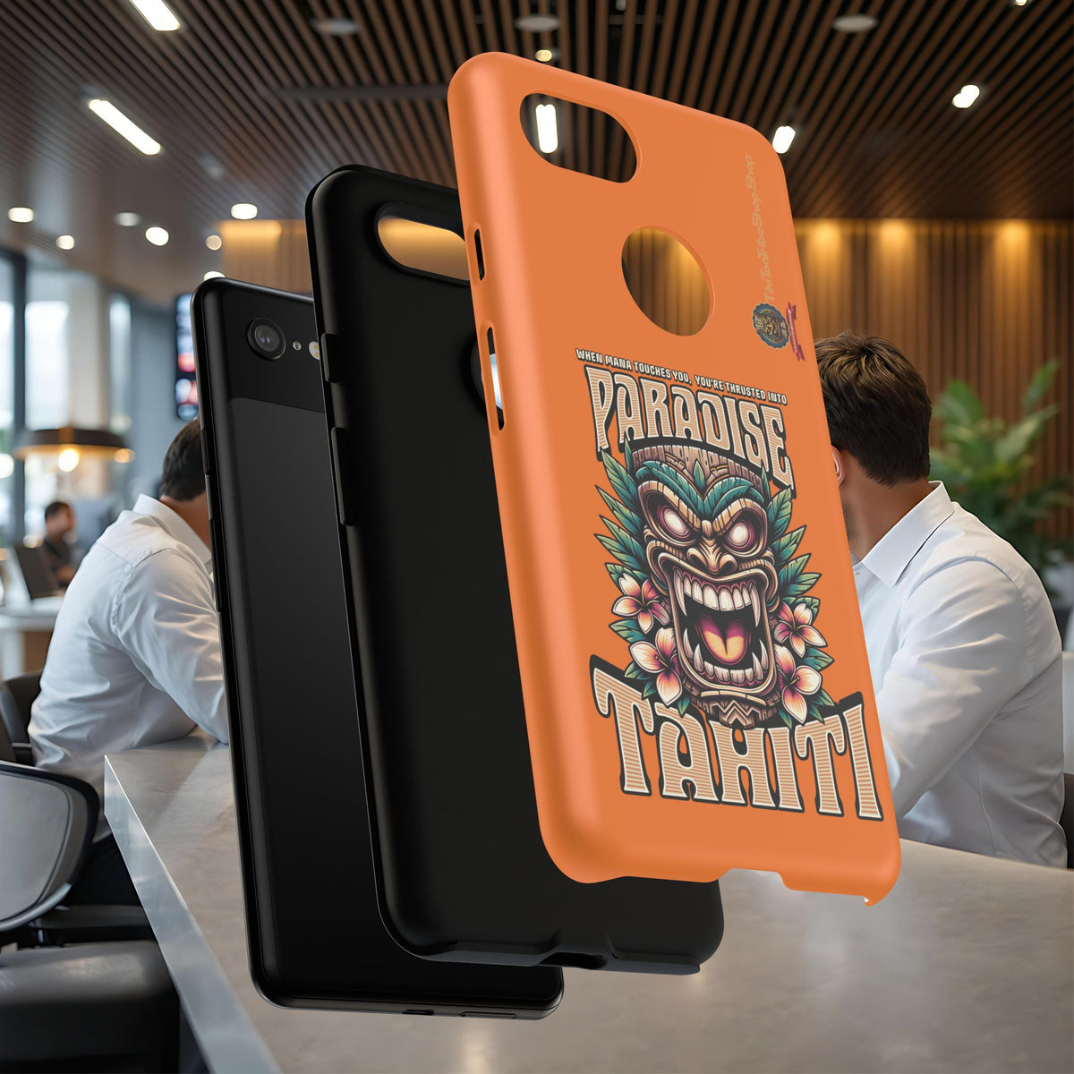 Tahiti – Coque Antichoc Premium Tiki Royal