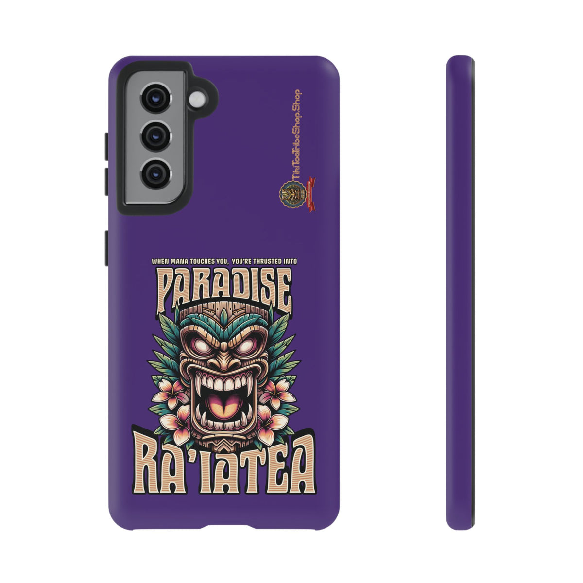Ra’iatea – Coque Tiki Tribal de Protection Premium