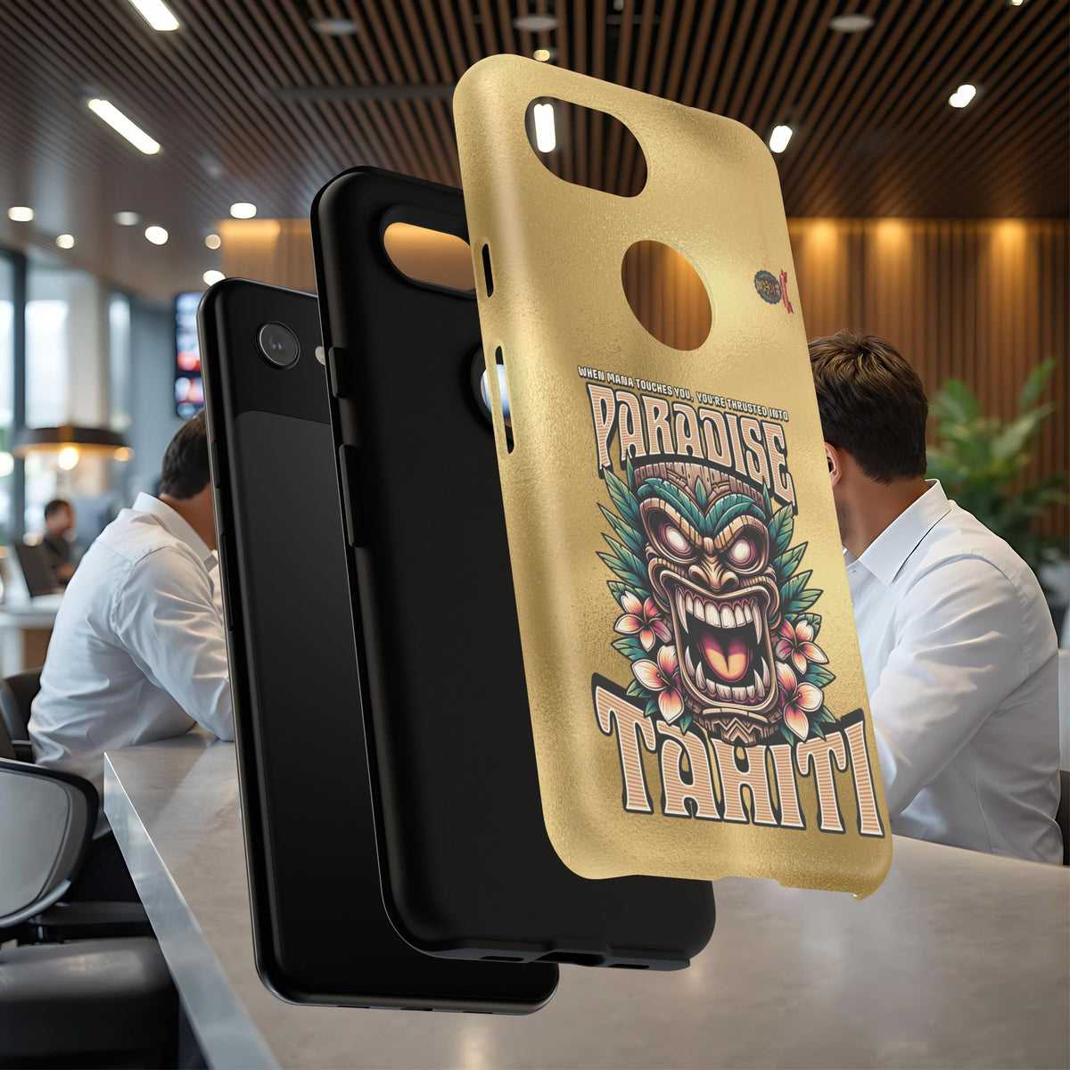 Tahiti – Coque Antichoc Premium Tiki Royal