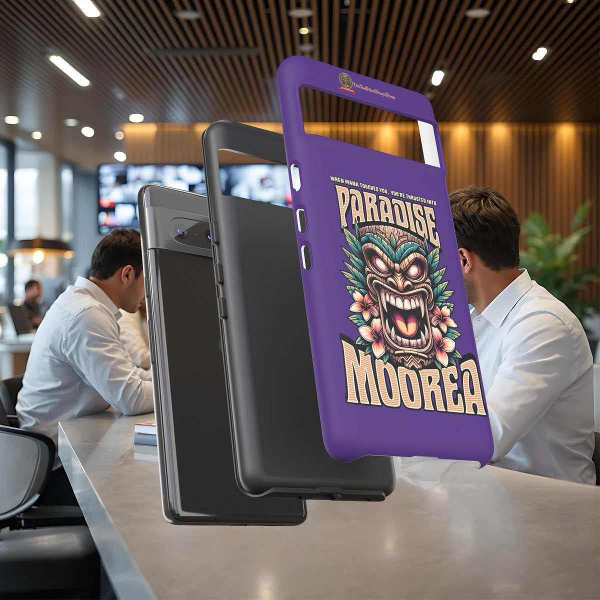 Moorea – Coque Antichoc Premium Tiki Fenua