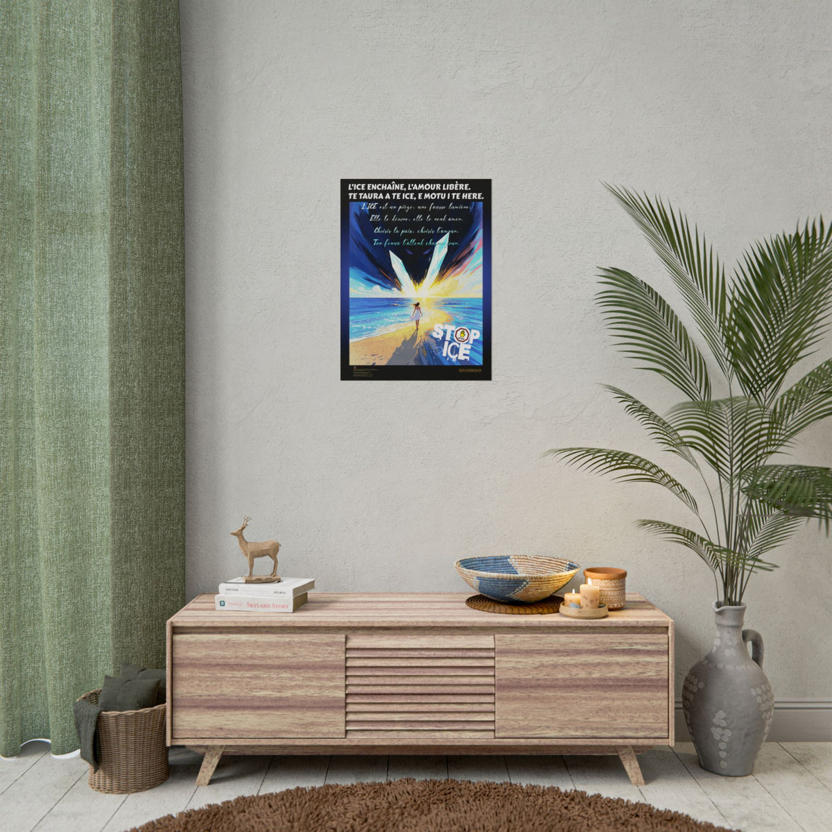 Posters Anti-ICE Polynésie – Affiches de Sensibilisation Contre la Drogue “Paruru i te ora – Brisons les chaînes de l’ICE”
