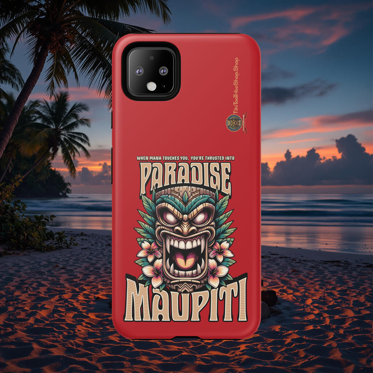 Maupiti Spirit – Coque Tiki Sauvage & Tropicale