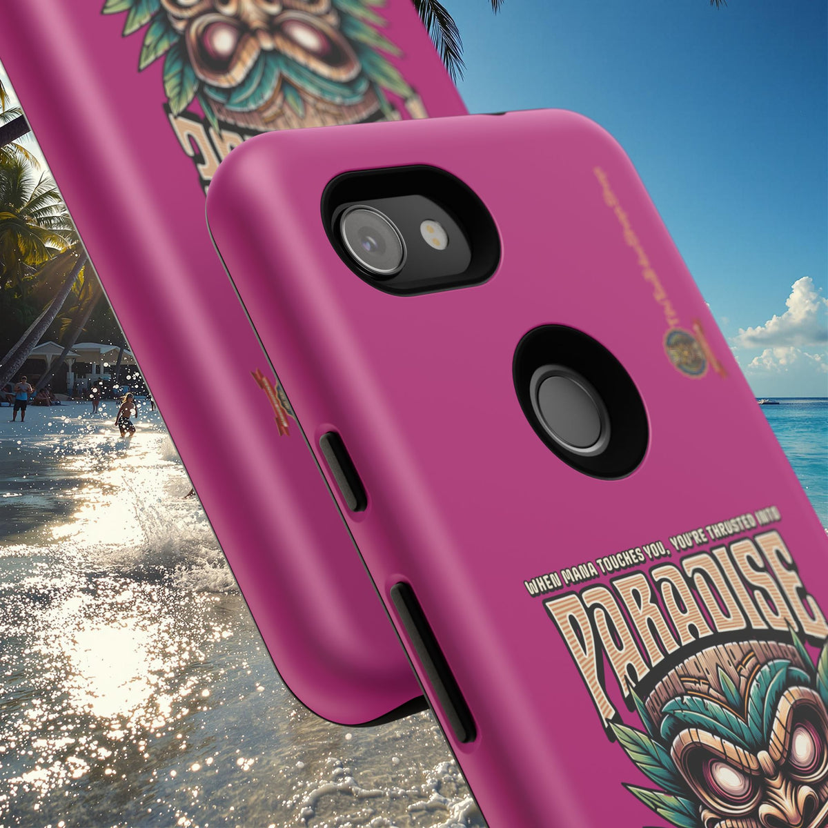 Fenua Guardian – Coque Antichoc Art Polynésien
