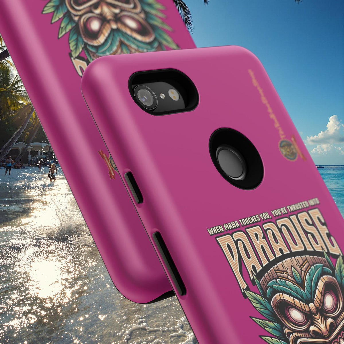 Fenua Guardian – Coque Antichoc Art Polynésien