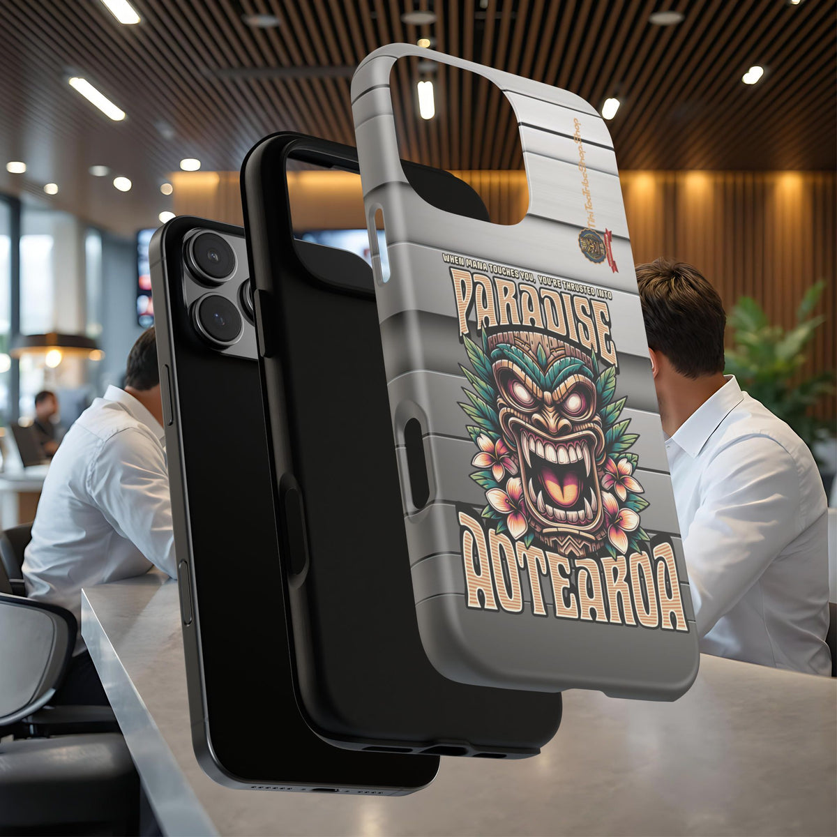 Aotearoa – Tiki Maori &amp; Ancestral Mana Shockproof Case
