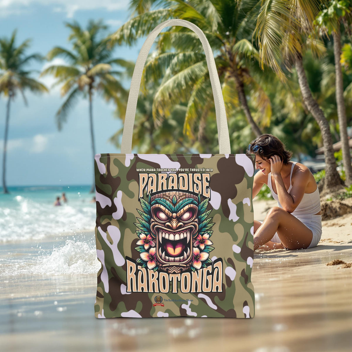 Tote Bag - 'Paradise Rarotonga'