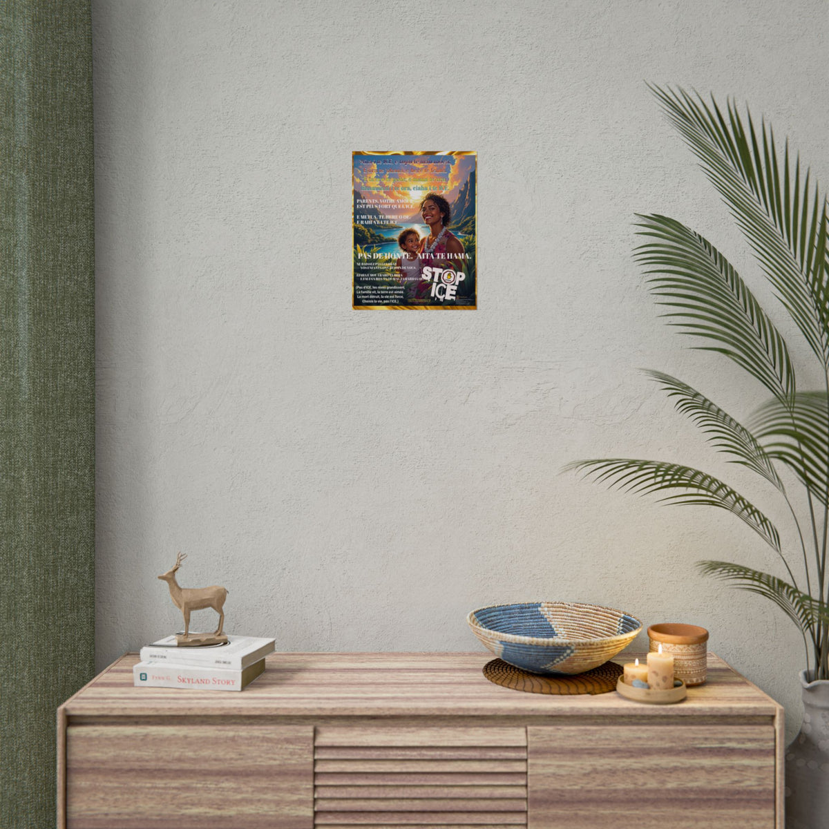 Posters Anti-ICE Polynésie – Affiches de Sensibilisation Contre la Drogue “Paruru i te ora – Brisons les chaînes de l’ICE”