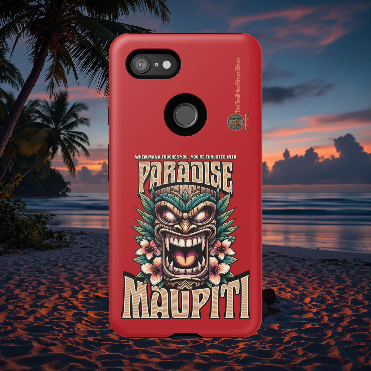 Maupiti Spirit – Coque Tiki Sauvage & Tropicale