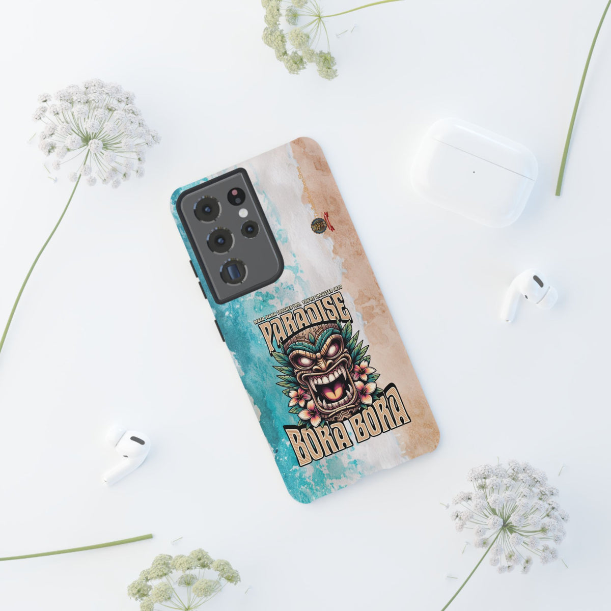 Bora Bora – Coque Antichoc Premium Tiki Élégance