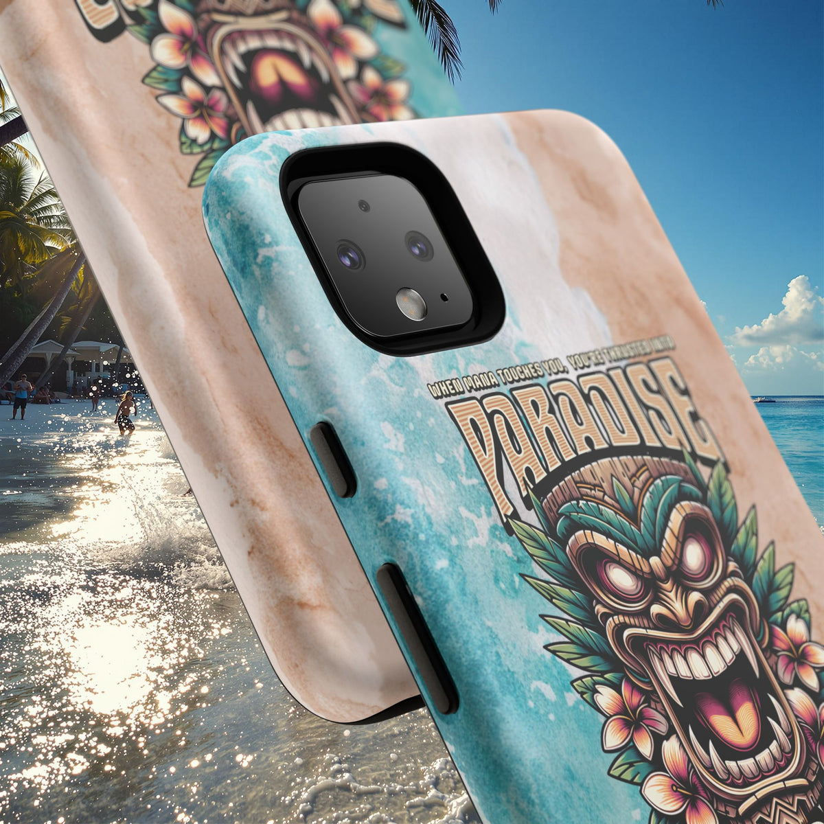Aotearoa – Coque Antichoc Tiki Maori & Mana Ancestral